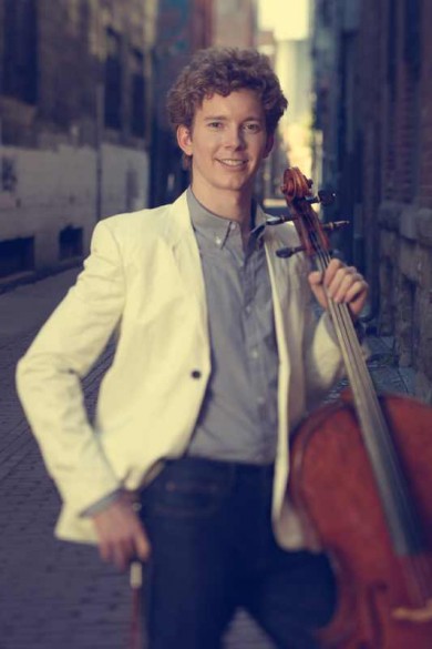 Cellist Joshua Roman performed at Gusman Hall opening the season for Sunday Afternoons of Music. 