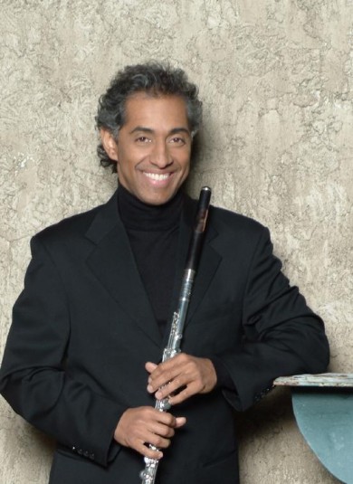 Flutist Nestor Torres performed works of Claude Bolling Thursday night at the Miami World Music Festival.