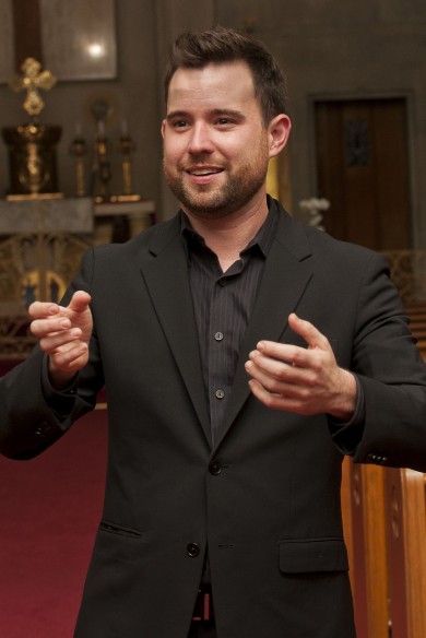 Patrick Dupre Quigley led Seraphic Fire in a  program of Renaissance music to open the choir's 12th season Wednesday night in Miami.