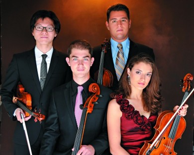 The Dover Quartet performed Monday night at the Kravis Center in West Palm Beach.