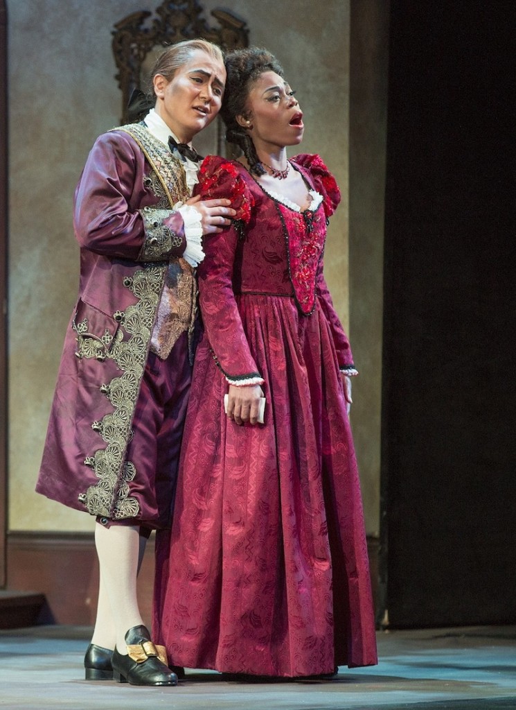 Hak Soo KIm and Chrystal E. Williams in Sarasota Opera's "Barber of Seville." Photo: Rod Millington