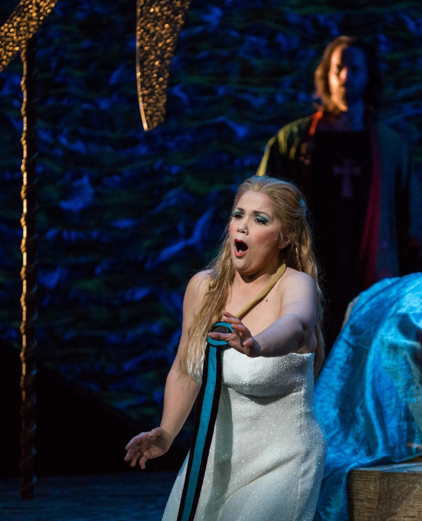Eglise Gutierrez stars in the title role of Massenet's "Thais" at Florida Grand Opera. Photo: Justin Namon.