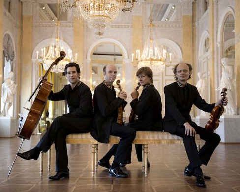 The Hugo Wolf Quartet performed Saturday night at Gusman Concert Hall.