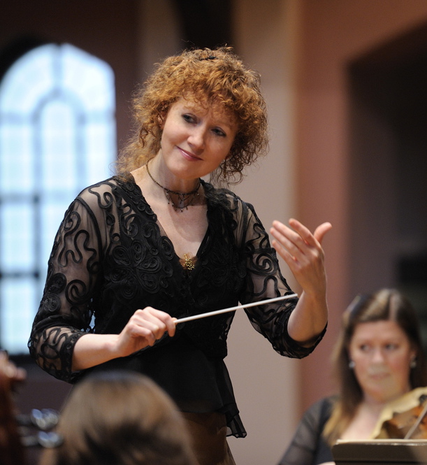 Jeanette Sorrell led the New World Symphony in a Baroque program Saturday night. File photo: Roger Mastroianni