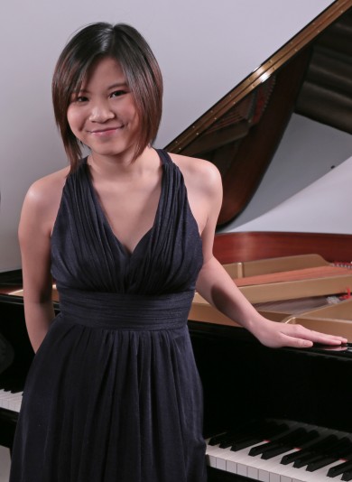 Rachel Cheung performed Thursday night at the Colony Theater for the Miami International Piano Festival.  Photo: Cheung Chi Wai