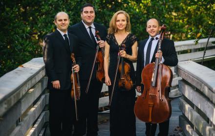 The Amernet Quartet performed at the Mainly Mozart Festival Sunday at the Biltmore Hotel. 