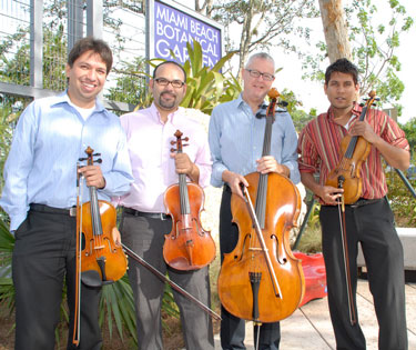 The South Beach Chamber Ensemble performed music of Brahms and Faure Thursday night at the Coral Gables Museum.