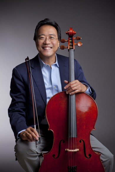 Yo-Yo Ma performed Bach suites and other works for solo cello Friday night at the Kravis Center in West Palm Beach. File photo: Todd Rosenberg.