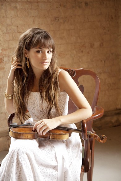 Violinist Nicola Benedetti performs music of Brahms and Bruch with the Royal Scottish National Orchestra in the Kravis Center's 2016-17 season. Photo: Simon Fowler