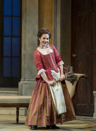 Angela Mortellaro as Despina in Mozart's "Cosi fan tutte" at Sarasota Opera. Photo: Rod Millington