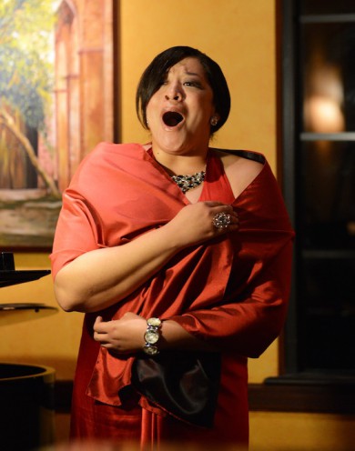 Soprano Michelle Bradley  performed a recital Saturday night for Friends of Chamber Music.