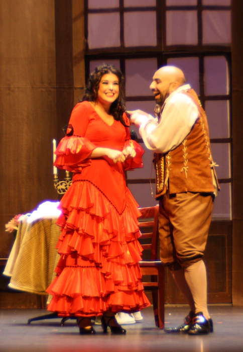 aa and yy in Miami Lyric Opera's production of Rossini's "The Barber of Seville."