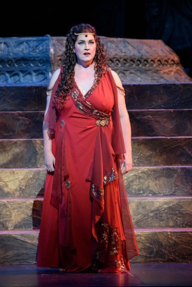 Melody Moore performed the title role in Richard Strauss's "Salome" Saturday night at Florida Grand Opera. Photo: Chris Kakol