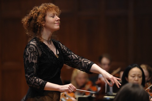 Jeannette Sorrell conducted the New World Symphony Saturday night. File photo: Roger Mastroianni