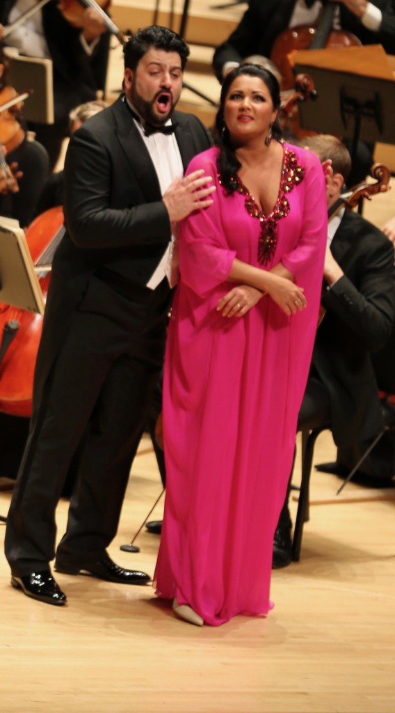 Anna Netrebko and Yusif Eyvazov performed Sunday night at the Arsht Center in Miami.