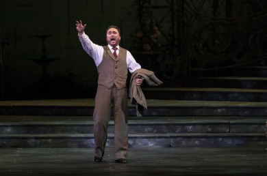 Russian tenor Alexey Tatarintsev as Alfredo in PBO's "La Traviata." Photo: Bruce Bennett