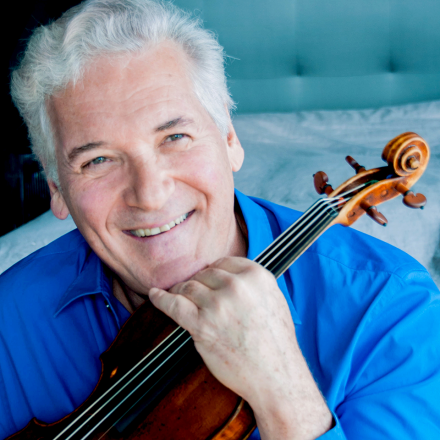Pinchas Zukerman performed Bruch's Violin Concerto No., 1 with James Conlon and the New World Symphony Saturday night at the Arsht Center in Miami., Photo: Cheryl Mazak