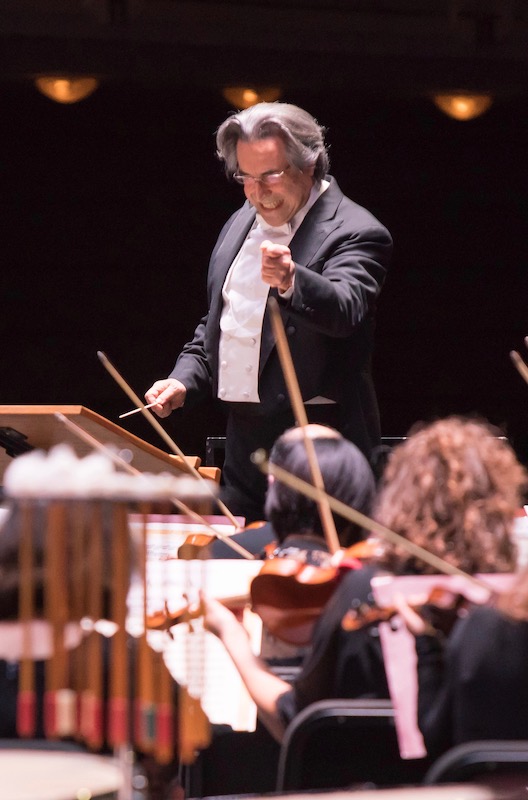 Riccardo Muti conducted the Chicago Symphony Orchestra Tuesday night at the Kravis Center in West Palm Beach. Photo: Anne Ryan
