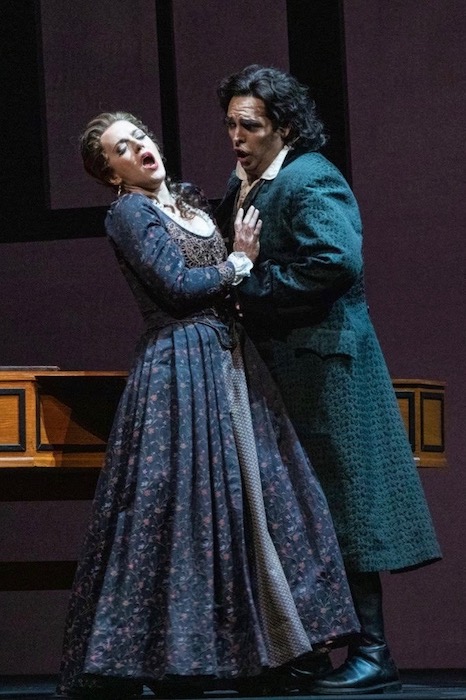 Dimitri Pittas and Daniela Mack star in Massenet's "Werther" at Florida Grand Opera. Photo: Daniel Azoulay 